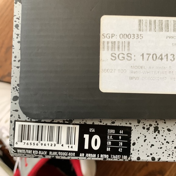 Jordan 5 Retro “Fire Reds” - Picture 8 of 8